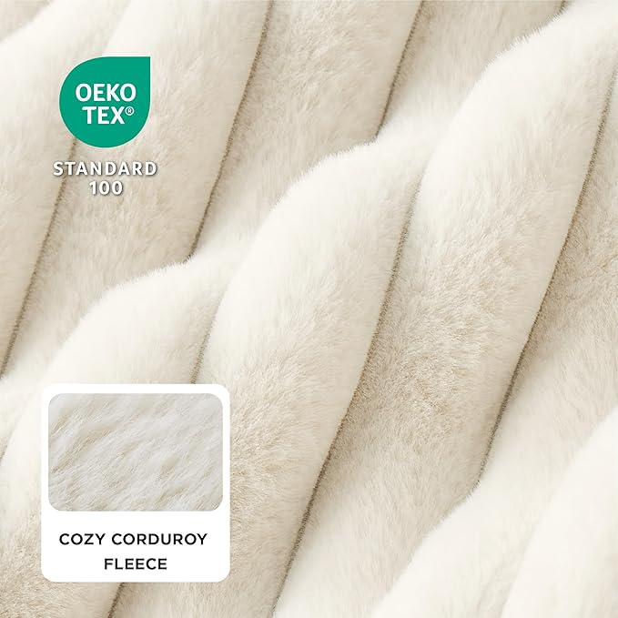 Bedsure Orthopedic Dog Beds for Extra Large Dogs, Waterproof Memory Foam XL Pet Bed with Sides, Non-Slip and Egg-Crate Foam Big Dog Couch Sofa with Washable Removable Corduroy Cover, Cream-Mewly Pet