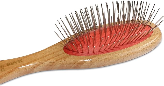 Mars Coat King Professional Grooming Brush for Dog and Cats. (7.25", 1" Stainless Steel Pins)-Mewly Pet