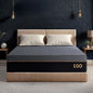 EGOHOME 12 Inch Full Mattress, Copper Gel Cooling Memory Foam Mattress for Back Pain Relief,Therapeutic Double Mattress Bed in a Box, Made in USA, CertiPUR-US Certified, 54x75x12 Black