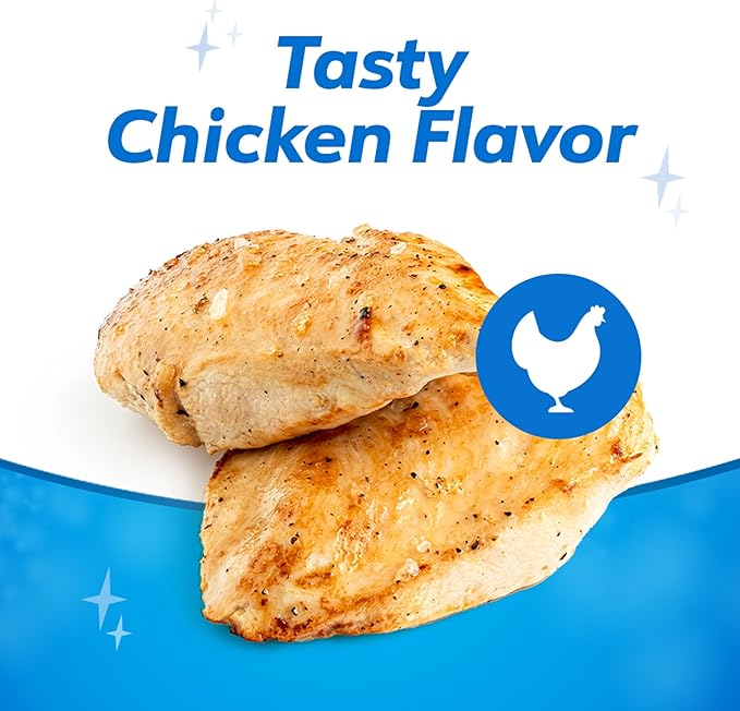 DentaLife Daily Oral Care Dog Treats for Large Dogs 40 plus lbs., Chewy Dental Treat to Freshen Breath and Fight Tartar, Chicken Flavor, 36 oz., 30 Chews - 30 ct. Pouch-Mewly Pet