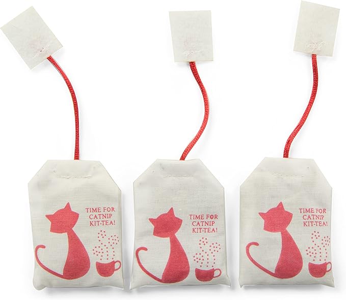 Petlinks (3 Set) Tea Zing Catnip Cat Toys - Randomly Selected Color, 3 Set-Mewly Pet