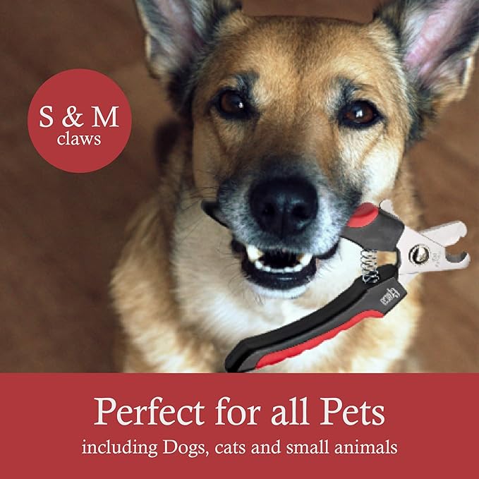 Epica Professional Dog Nail Clipper, Nail Clippers for Large Dog, Easy and Safe Grooming Clippers, Cat Claw Trimmer with Safety Guard (Small/Medium)-Mewly Pet