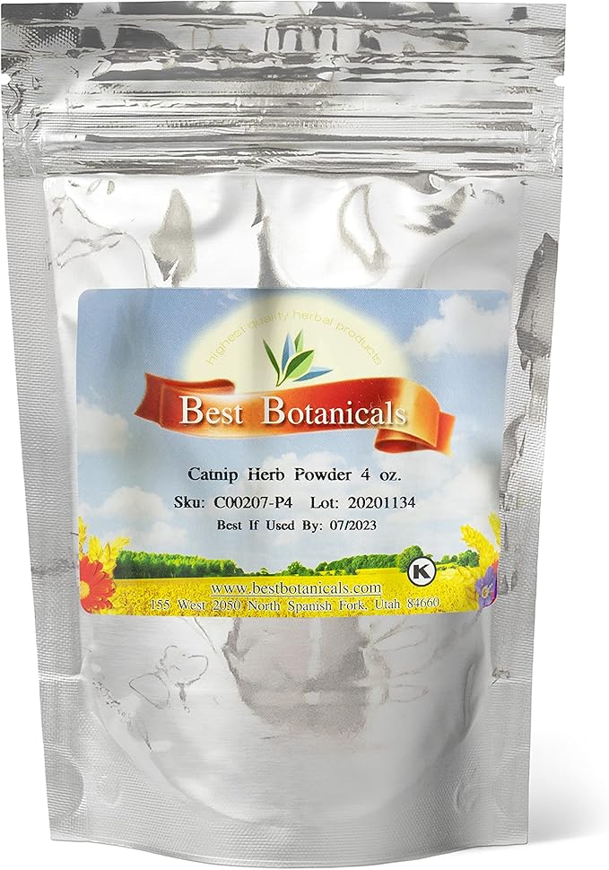 Best Botanicals Catnip Herb Powder 4 oz.-Mewly Pet