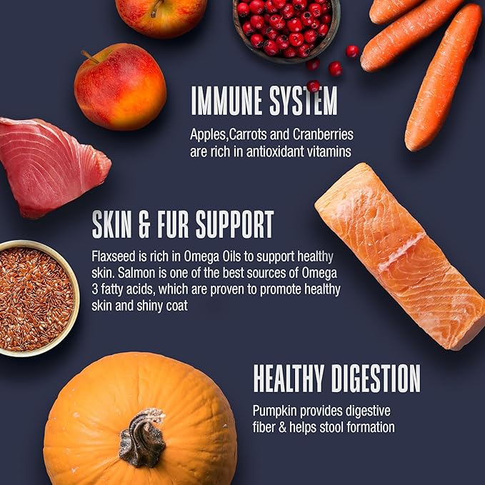 Whole Life Cat Freeze Dried Cat Food - Human-Grade Wet Food Toppers, Single Ingredient Snacks & Lickable Treats, Instantly Hydrating Natural Broth Just Add Water, Made in USA - Salmon & Tuna, 3 Oz-Mewly Pet