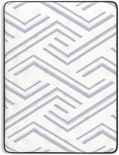 Signature Design by Ashley Twin Size Stack 12 Inch Hybrid Medium Plush Cooling Gel Infused Memory Foam Mattress for Pressure Relief, Fiberglass Free, Mattress in A Box