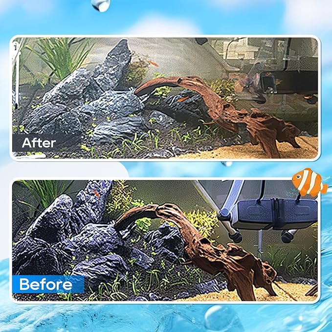 20PCS Aquarium Filter Media Bags for Aquarium with Zipper, Fine Mesh Bag Reusable Strong Polyester for Activated Carbon, Bio Filter Balls, Ceramic Rings, Filter Stones 7.8" x 5.9"-Mewly Pet