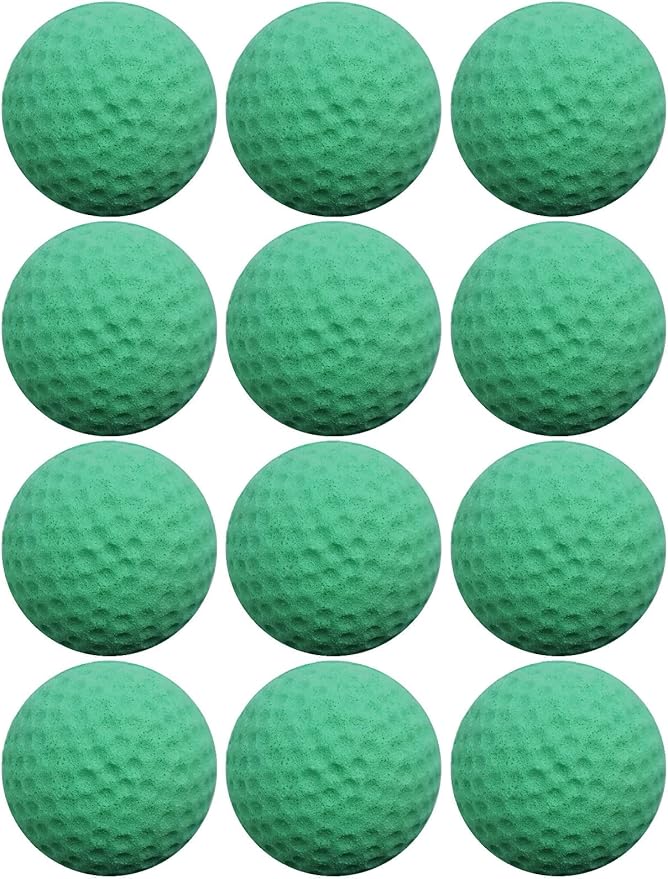 Cat Golf Balls for Indoor Cats Toy Ball Kitten Toys Interactive Cat Ball Sponge Foam Sponge Soccer Balls (Cyan)-Mewly Pet