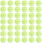 Auihiay 64 PCS Full Hydrangea Flowers, Silk Hydrangea Artificial Flowers Heads with Stems, Artificial Flowers for Wedding, Garden, Baby Shower, Party, Outdoor Indoor Decoration (Light Green)