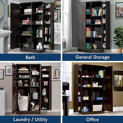 Sauder HomePlus Storage Cabinet/ Pantry cabinets, Dakota Oak finish