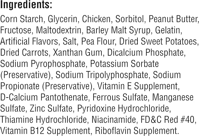 SmartBones Mini Chews With Real Peanut Butter 24 Count, Rawhide-Free Chews For Dogs (Packaging May Vary)-Mewly Pet