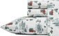 Eddie Bauer - Twin Sheets, Cotton Flannel Bedding Set, Brushed For Extra Softness, Cozy Home Decor (Tree Farms, Twin)