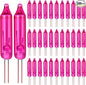 Mudder 200 Count 2.5V Christmas 50/100/150/200 Count Mini Incandescent Wire String Lights Replacement Bulbs Indoor/Outdoor Christmas Lights Decorations for Home Xmas Tree(Pink)