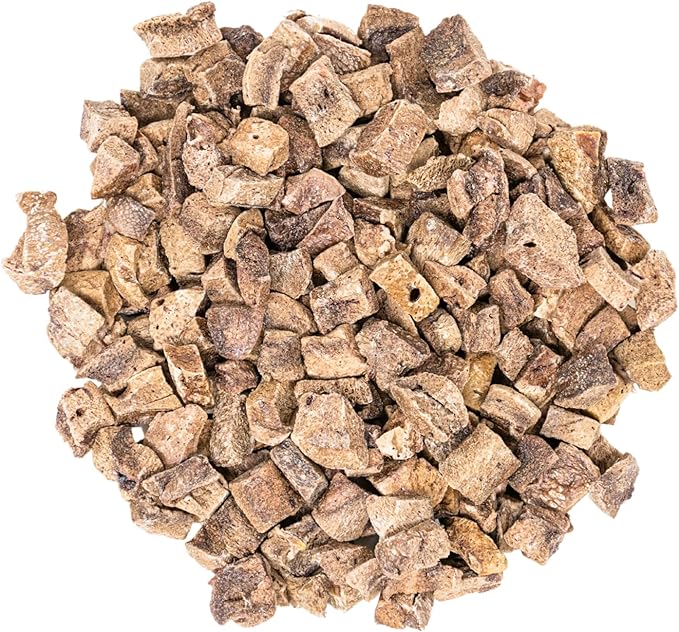 hotspot pets Freeze Dried Pork Liver Treats for Cats & Dogs - Made in USA (1 Pound Value Bag) Single Ingredient, High Protein, All Natural, Grain-Free - Perfect for Training, Topper or Snack-Mewly Pet