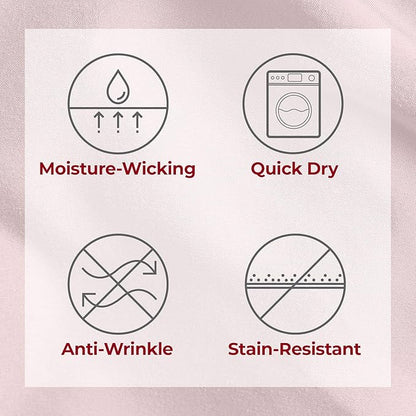 Mellanni Extra Deep Twin Sheets - 3 PC Iconic Collection Bedding - Hotel Luxury, Ultra Soft, Cooling Bed Sheets - Wrinkle, Fade, Stain Resistant (Twin, Blush Pink)
