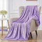 Walensee Fleece Blanket Plush Throw Fuzzy Lightweight (XL-Twin Size 66x90 Lavender) Super Soft Microfiber Flannel Blankets for Couch, Bed, Sofa Ultra Luxurious Warm and Cozy for All Seasons