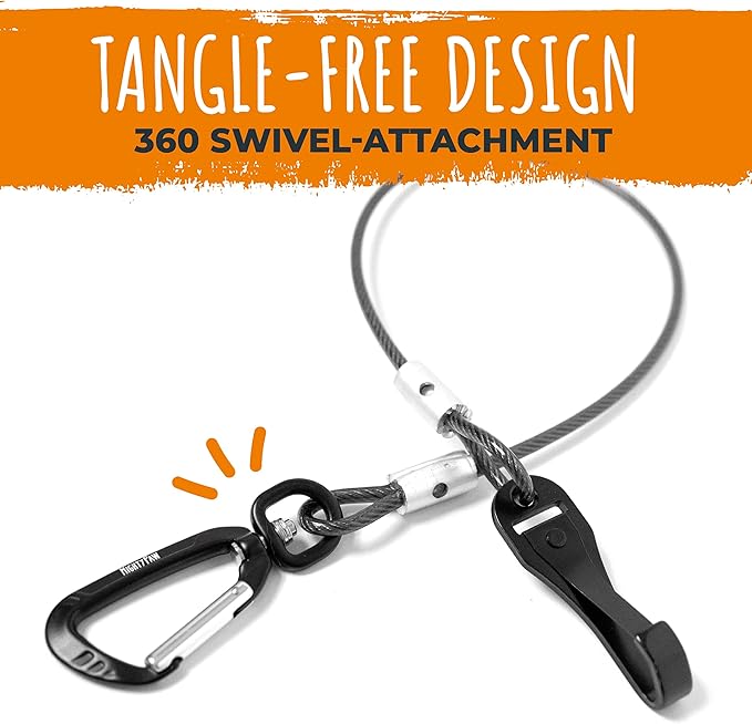 Mighty Paw Dog Seat Belt Vehicle - Chew-Proof Dog Belt - Great for Teething Puppies - Latch Bar Attachment Like Child's Car Seat - Aviation Aluminum Carabiner - Strong Enough for Climbers - 850+ LB-Mewly Pet