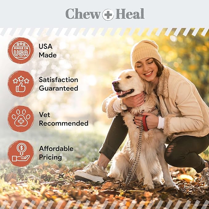 Fish Oil Omega 3 Supplements for Dogs -360 Soft Chew Treats for Skin and Coat -Salmon Oil Blend of Fatty Acids, Omega 3, 6, Vitamins, Antioxidants -Made in USA (2 Packs of 180, Salmon Flavor)-Mewly Pet