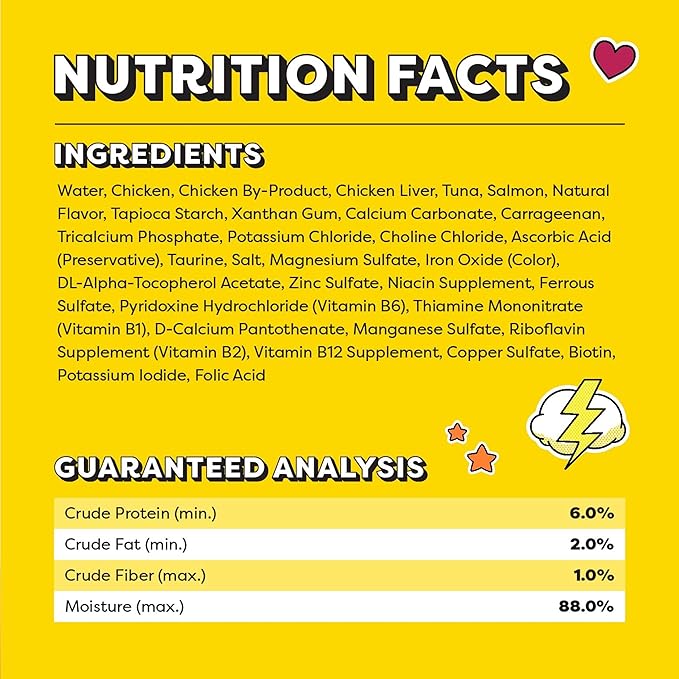 Temptations Lickable Spoons Adult Wet Cat Treat, Savory Salmon and Tempting Tuna Flavor, 8 Spoons, Pack of 12 (96 Total)-Mewly Pet