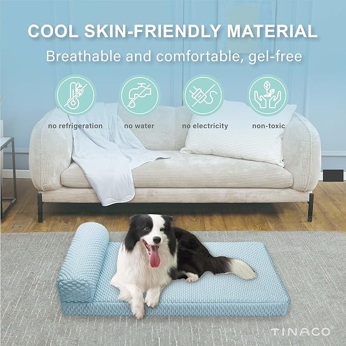 Tinaco Orthopedic Dog Couch Bed for Large Dogs, Cats - XX-Large, Washable, Removable Cover-Mewly Pet