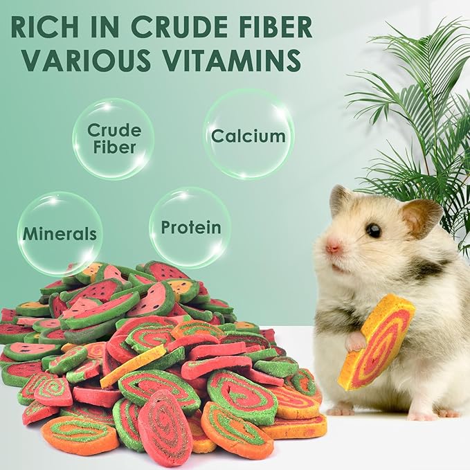 KATUMO Rabbit Chew Treats - 380g Mixed Natural Timothy Hay Pumpkin Carrot Beet Spinach Chew Toys for Rabbit Guinea Pig Hamster Bunny Chinchilla Gerbil Small Rodent Pets-Mewly Pet