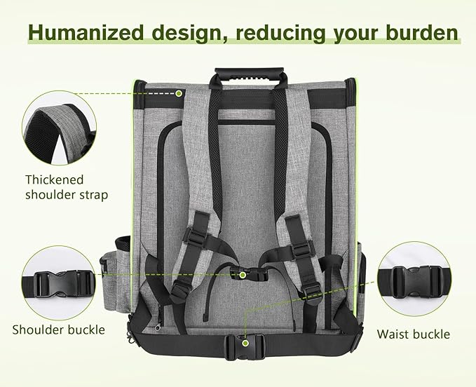 Pecute Pet Carrier Backpack, Cat Backpack Carrier, Expandable with Breathable Mesh for Small Dogs Cats Puppies, Dog Backpack Carrier for Hiking Travel Camping Outdoor, Hold Pets Up to 18 Lbs-Mewly Pet