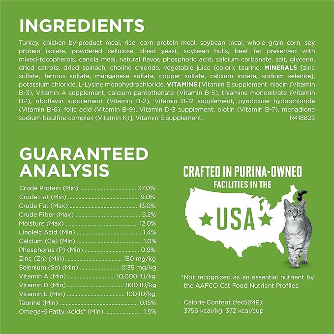 Purina ONE Natural, Low Fat, Weight Control, Indoor Dry Cat Food, +Plus Indoor Advantage - 16 lb. Bag-Mewly Pet