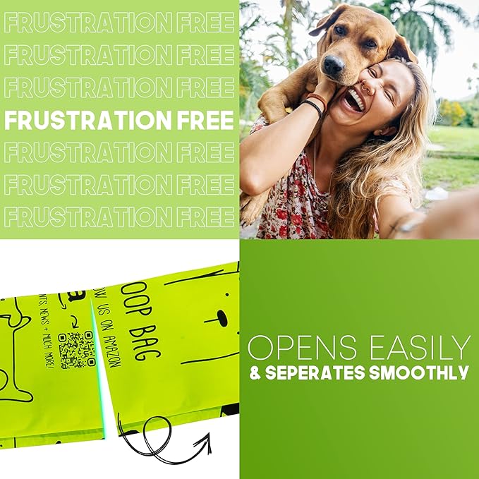 100% Certified Home Compostable Dog Poop Bags with Handles - 10% to Charity - ASTM D6400 & EN 13432 Compliant Large Poop Bags - 240 Bags - Large Pantry Roll of Plant Based Compostable Poop Bags-Mewly Pet