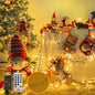 75FT 1500 LED Cluster Christmas Lights, Christmas Tree Lights Outdoor Indoor with 8 Modes & Timer & Remote, Firecrackers String Lights Waterproof for Garland Party Xmas Decorations, Warm White