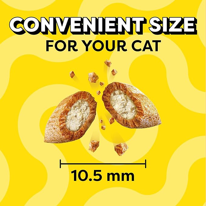 Temptations Classic Crunchy and Soft Cat Treats Tempting Tuna Flavor, 6.3 oz. Pouch (Pack of 10)-Mewly Pet