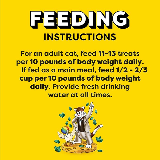 Temptations MixUps Catnip Fever Flavor Crunchy and Soft Cat Treats, 3 oz. Pouch (Pack of 12)-Mewly Pet