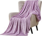 Walensee Fleece Blanket Plush Throw Fuzzy Lightweight (King Size 108x90 Lilac) Super Soft Microfiber Flannel Blankets for Couch, Bed, Sofa Ultra Luxurious Warm and Cozy for All Seasons