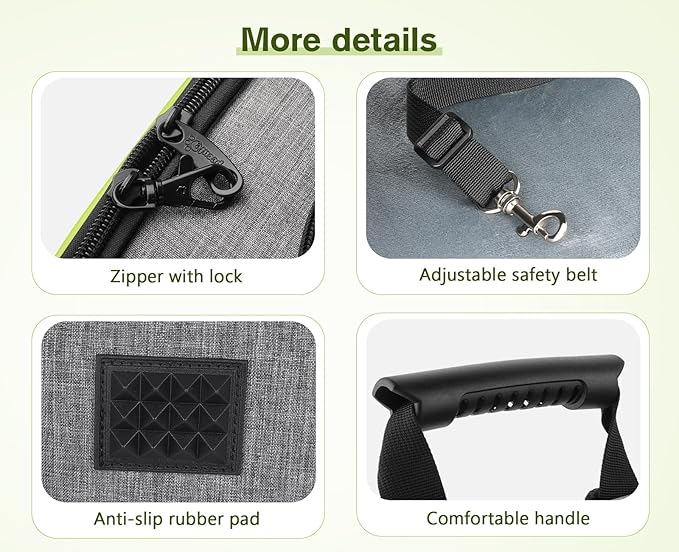 Pecute Pet Carrier Backpack, Cat Backpack Carrier, Expandable with Breathable Mesh for Small Dogs Cats Puppies, Dog Backpack Carrier for Hiking Travel Camping Outdoor, Hold Pets Up to 18 Lbs-Mewly Pet