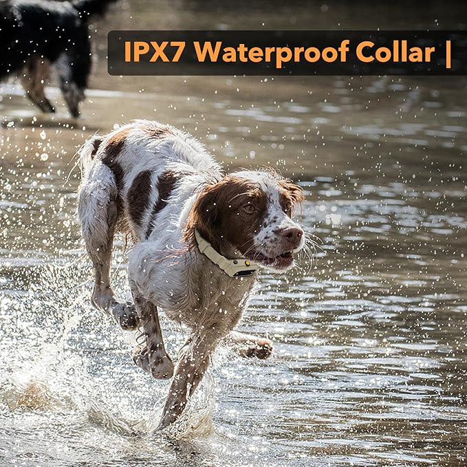 Dog Training Collar with APP Control - 2-in-1 E Collar for Dogs Training 1/2 Mile Range Bluetooth-Enabled Waterproof Dog Training Collar with Remote Control Electric Dog Collar for 15-140 Lbs Dogs