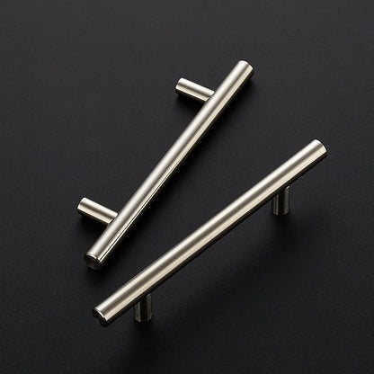 Ravinte 18 Pack 6-3/8 inch Cabinet Pulls Brushed Nickel Stainless Steel Kitchen Cupboard Handles Cabinet Handles, 4 inch Hole Center