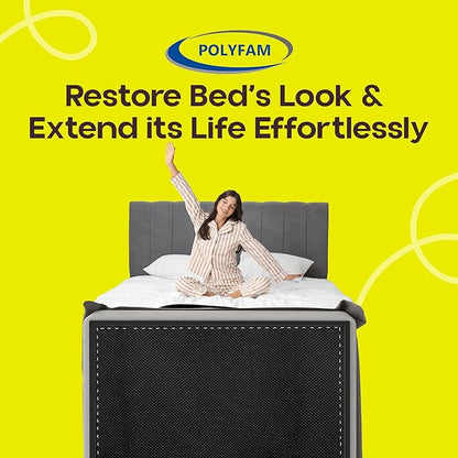 Bed Dust Cover – Bottom Cloth/Replacement Fabric for Underside of Mattress Box Spring or Foundation – Cambric Dust Cover Fabrics – Bed Dust Covers - Upholstery Fabric for Bed, Full/Queen 60" x 80"