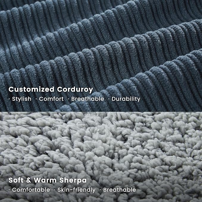 Miguel Washable Dog Bed with Removable Cushion for Medium Small Dogs, Easy to Wash Pet Sofa Bed with Side, Rectangle Bolster Cat Bed Calming Cuddle Puppy Bed with Anti-Slip Bottom, Blue 30 Inch-Mewly Pet