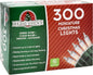 Holiday Essence 300 Mini Clear Lights, Christmas String Lights for Indoor and Outdoor Decorative Use, Green Wire, UL Listed
