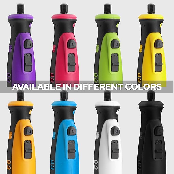 Diamondg Cordless Dog Nail Grinder with Quiet Sound & LED Tip for Large & Small Dogs, 4hrs. Runtime - Electric Dog Nail Trimmer, Heavy Duty Rotary Tool Alternative to Toenail Clippers & Filers-Mewly Pet