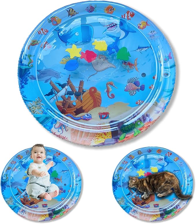 cat Cold pad, Portable Water-Filled cat and Dog, Interactive cat Toy, Suitable for All Kinds of Pets, Keeping Your Pets Cool in Summer-Mewly Pet