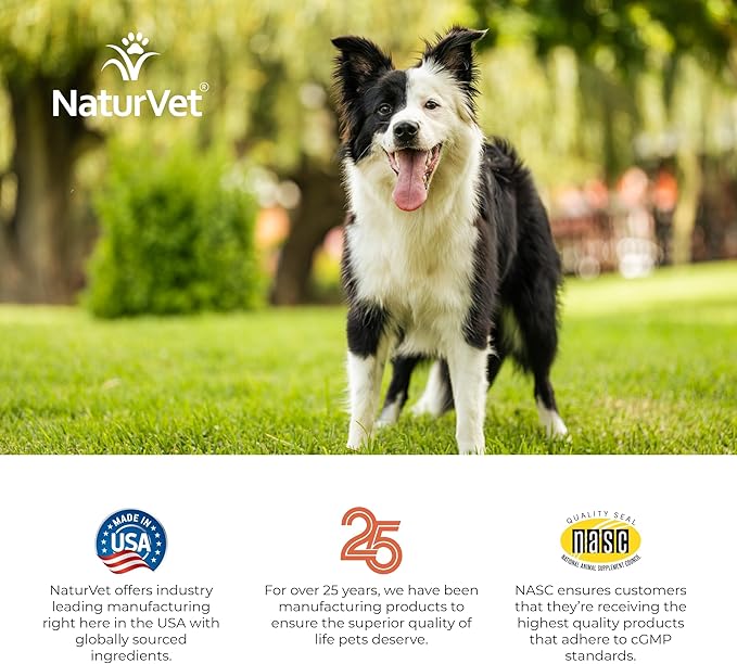 NaturVet Digestive Enzymes Plus Probiotics Supplement for Dogs, Soft Chews, Made in The USA with Globally Source Ingredients 90 Count-Mewly Pet