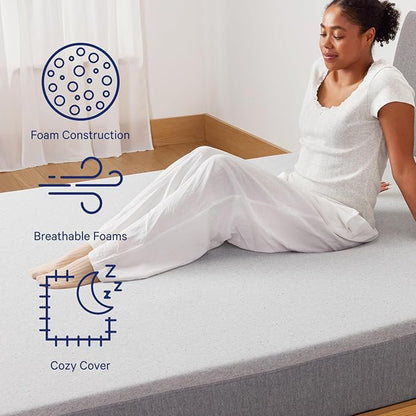 Casper Sleep Element California King Mattress - Medium Feel - Motion Isolation - Breathable, Cooling Memory Foam - 100-Night Trial - CertiPUR-US