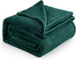 Bedsure GentleSoft Fleece Blankets Queen Size Emerald Green - Bed Blanket Soft Lightweight Plush Fuzzy Cozy Luxury Microfiber, 90x90 inches
