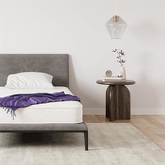 Signature Sleep 6” Coil Mattress made with CertiPUR-US® certified foam , Twin,White