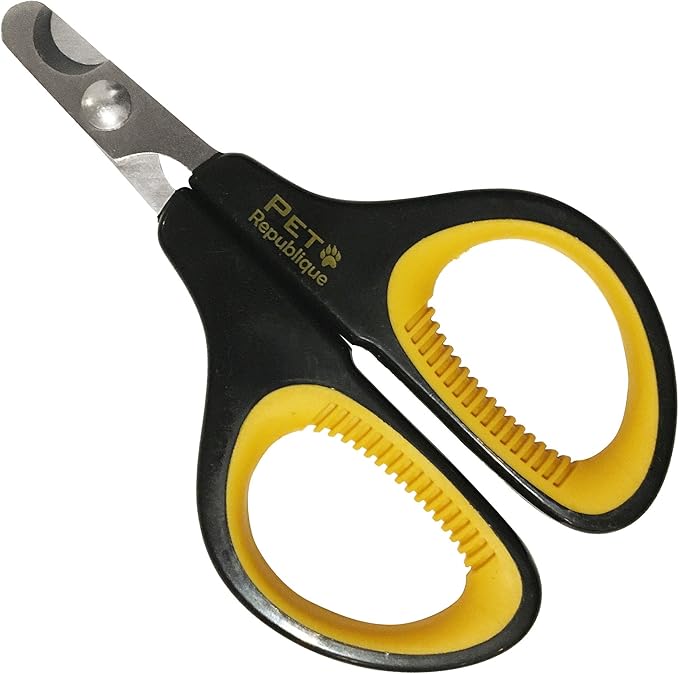 Cat Nail Clippers by Pet Republique – Professional Stainless-Steel Nail Clipper for Cats, Kittens, Hamster, Rabbits, Birds, & Small Breed Animals Claw Trimmer-Mewly Pet