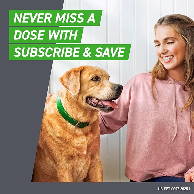 FRONTLINE Plus Flea and Tick Treatment for Large Dogs Up to 45 to 88 lbs. 8 Treatments-Mewly Pet