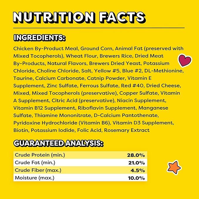 Temptations MixUps Catnip Fever Flavor Crunchy and Soft Cat Treats, 30 oz. Tub-Mewly Pet