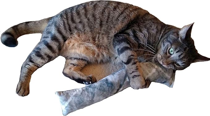 15" Catnip Cat Kicker Toys/Kitty Kick Sticks/Cat-Nip Kick Sticks (Camo) (Kickers Filled with 1 oz Premium Canadian Catnip)-Mewly Pet