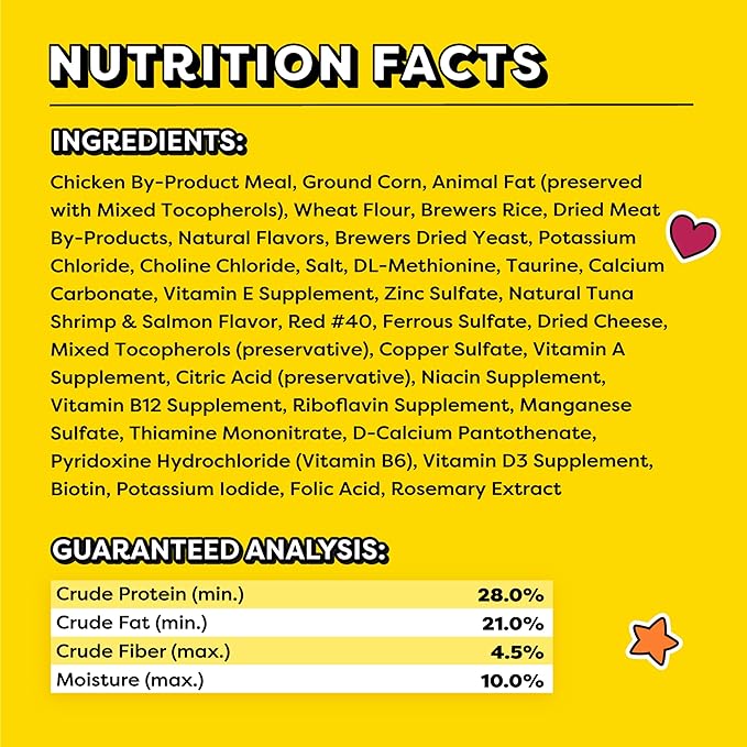 Temptations MixUps Surfer's Delight Flavor Crunchy and Soft Cat Treats, 3 oz. Pouch (Pack of 12)-Mewly Pet