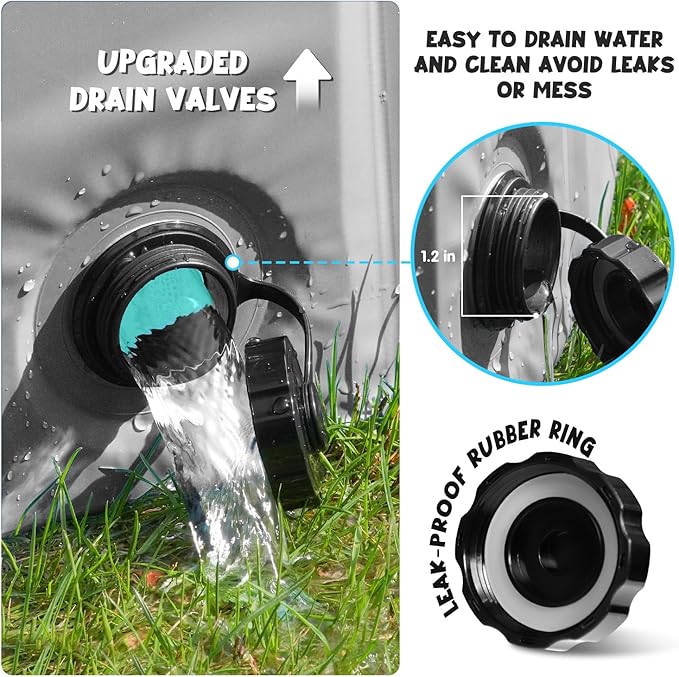 Furrybaby Dog Pool, Kiddie Pool with Hard Plate Collapsible Pet Bath Foldable Swimming Pet Pool Portable Grey 39''-Mewly Pet