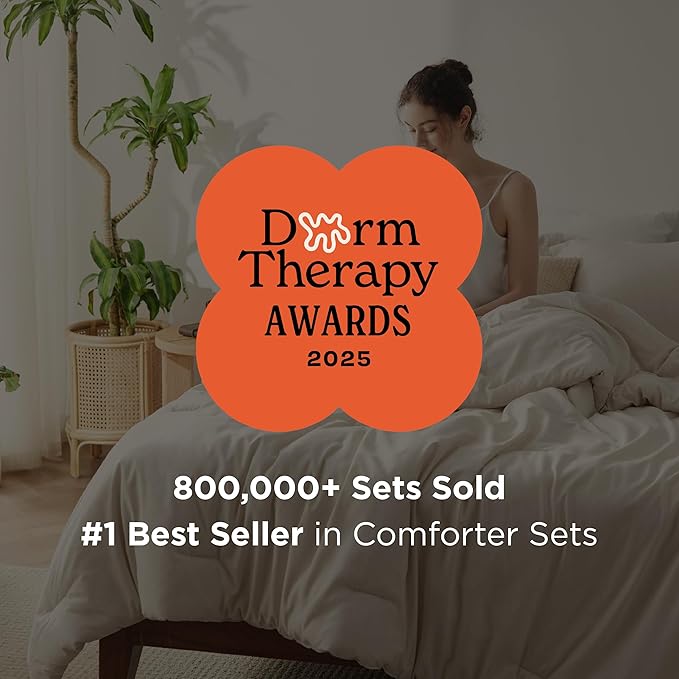 Bedsure Queen Comforter Set - Dark Green Soft Bedding for All Seasons, Cationic Dyed Bed Set, 3 Pieces, 1 Queen Size Comforter (90"x90") and 2 Pillow Shams (20"x26"+2")